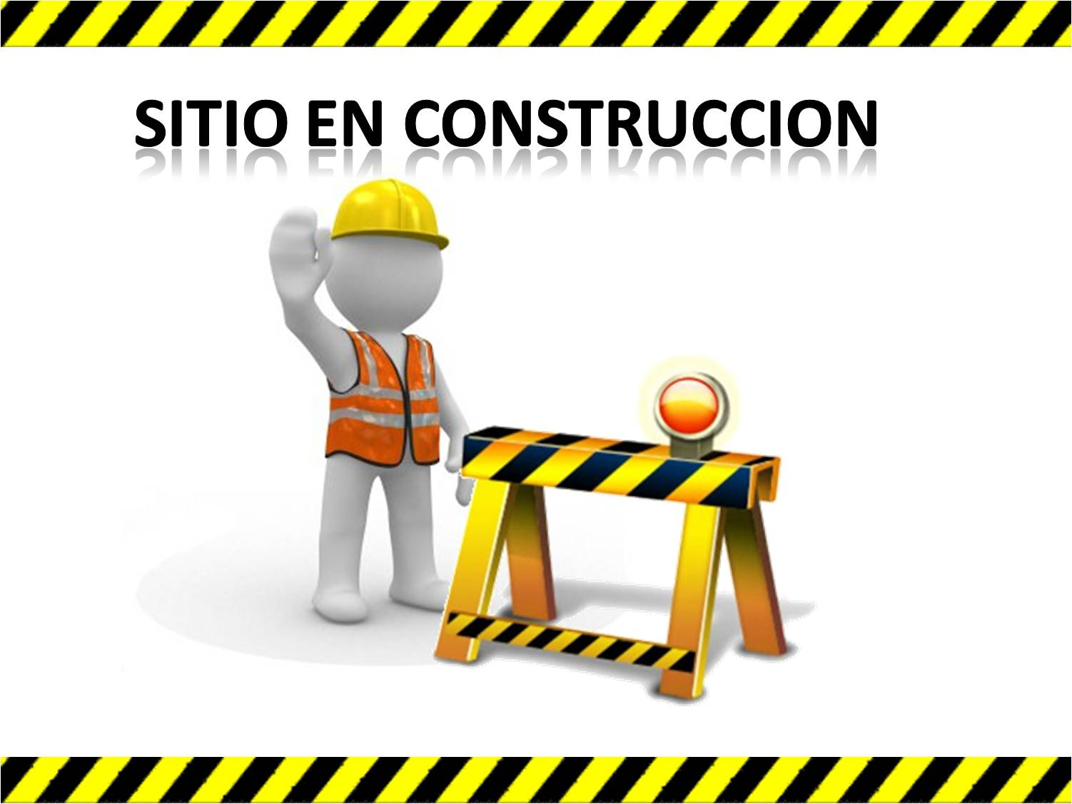 Sitio en construcción con señalización de seguridad y trabajador